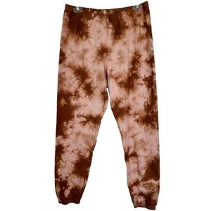 NWT LACAUSA Anthropologie Tie Dye Jogger Sweatpants Women’s M